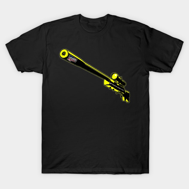 Punchado Sniper Rifle Blank Text, v. Code Yellow T-Shirt by punchado